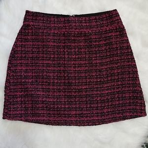 Maison Jules skirt pink & black size 6